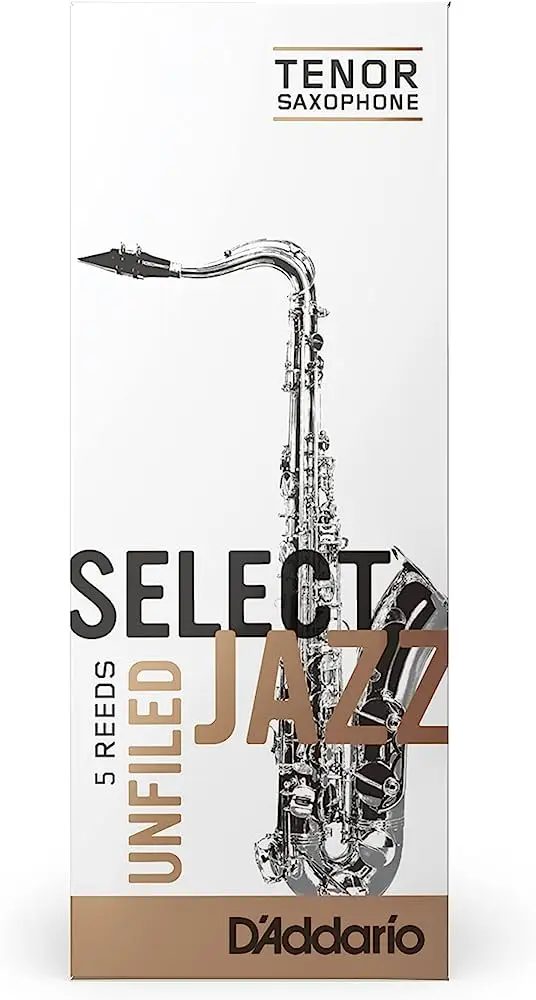 D'Addario Woodwinds Select Jazz Unfiled Tenor Saksafon Kamışı No:2 Hard