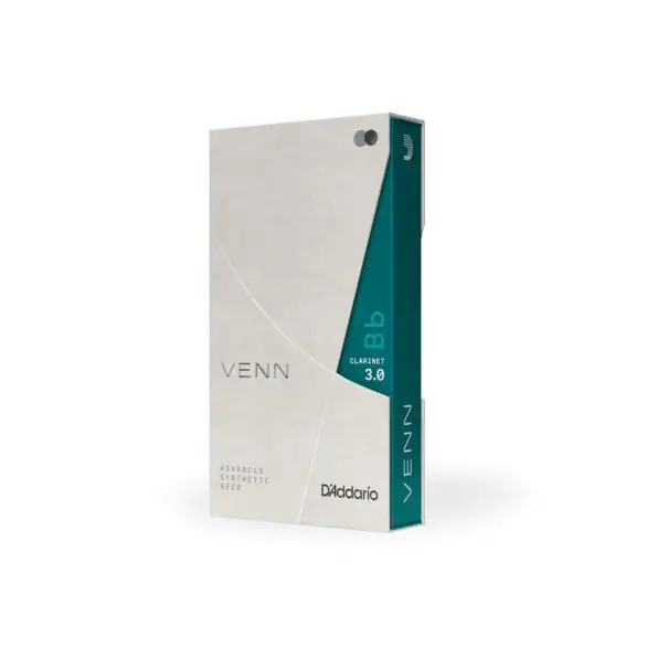 D'Addario Woodwinds VENN G2 Sentetik Bb Klarnet Kamışı No:2,5