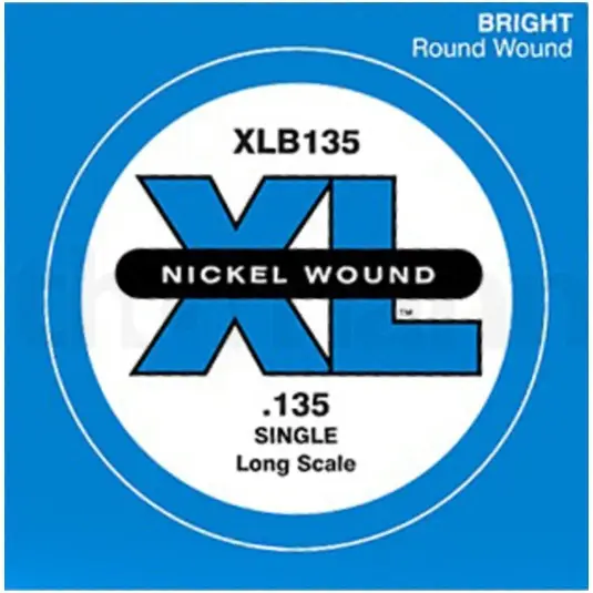 D'Addario XLB135 Tek Bas Gitar Teli (135)