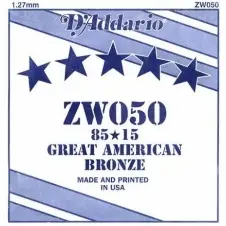 D'Addario ZW050 Tek Akustik Gitar Teli (50)