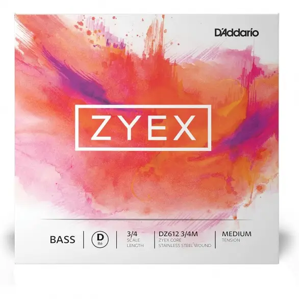 D'addario Zyex 3/4 Scale Tek Re Bas Gitar Teli (Medium Tension)