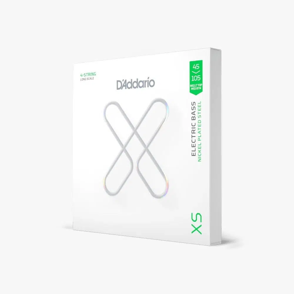 D'Addario XSB45105 Bas Gitar Tel Seti | 45-105, LONG SCALE, LIGHT TOP