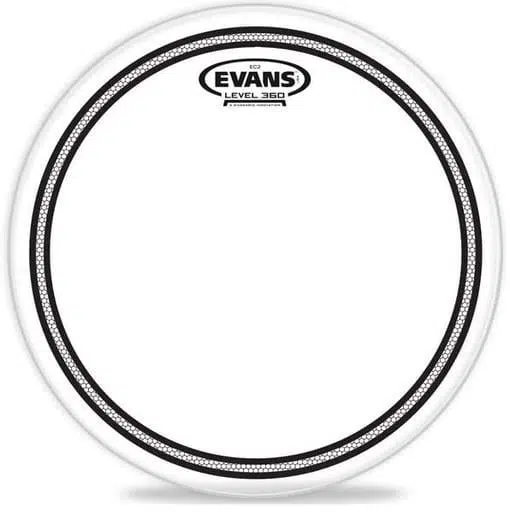 Evans TT18EC2S EC2S Clear 18 İnç Tom Derisi (Profesyonel) | Çift Katmanlı Yapı (7+7 Mil), SST Halka Teknolojisi ile Kontrollü Harmonikler ve Büyük Davullar İçin Net Atak