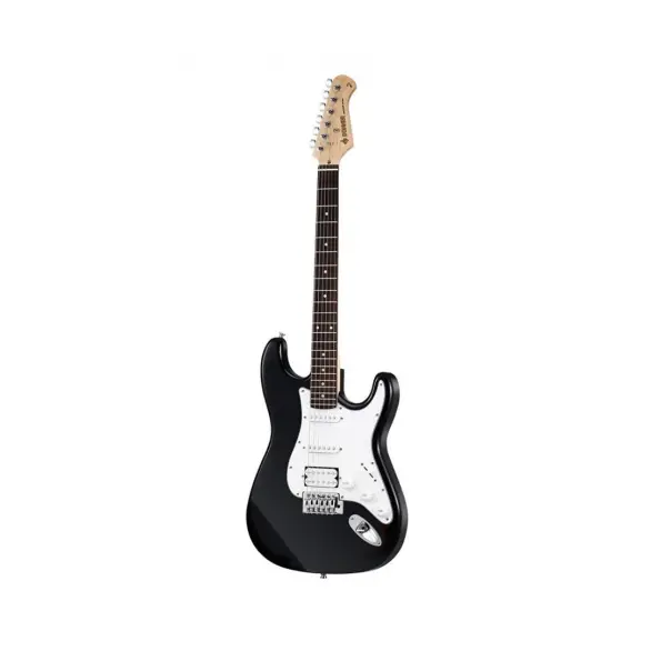 Donner DST-100B Elektro Gitar (Siyah)