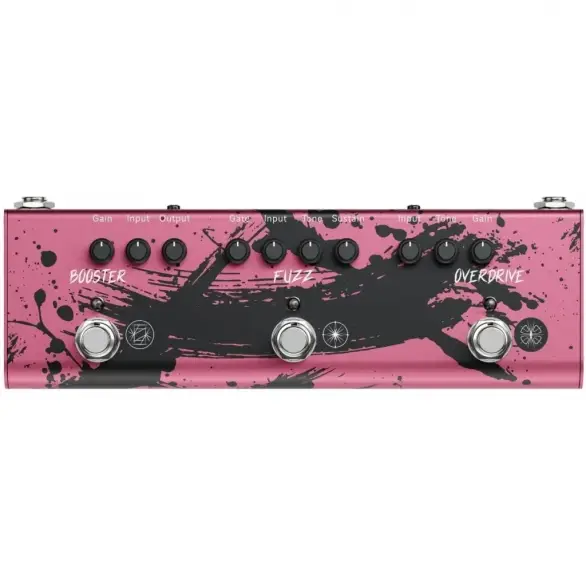 Donner Miyavi Signature Bloodsteel Triple Gitar Pedalı