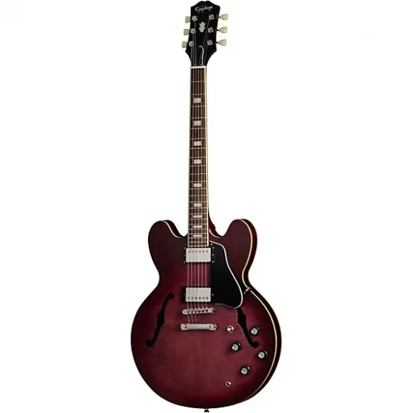 Epiphone ES-335 Figured Semi-hollowbody Elektro Gitar (Raspberry Burst)