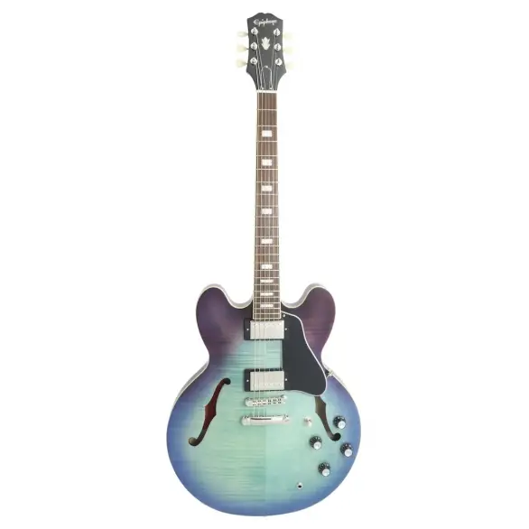 Epiphone ES-335 Semi-hollowbody Elektro Gitar (Blueberry Burst)