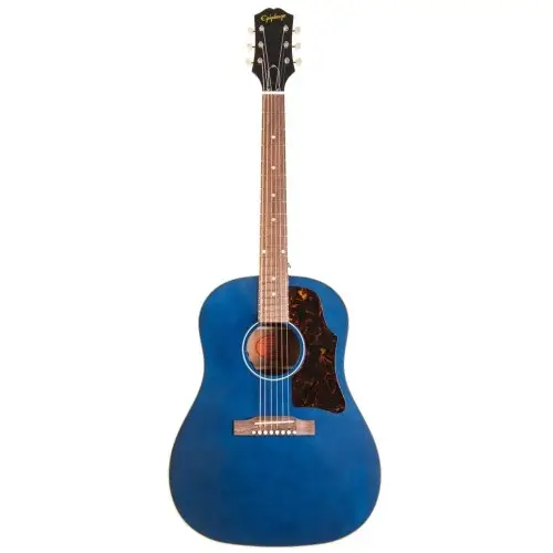 Epiphone J-45 Elektro Akustik Gitar (Aged Viper Blue)