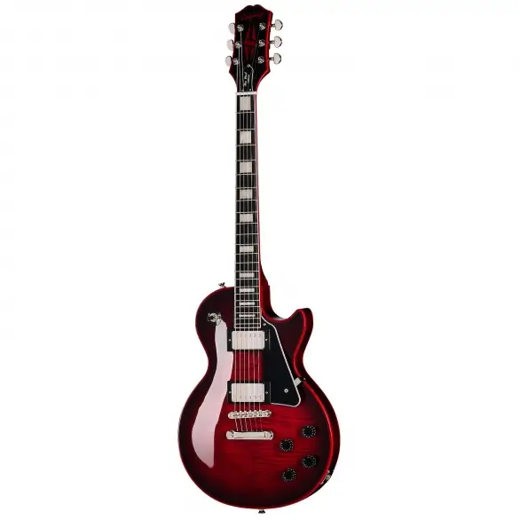 Epiphone Les Paul Custom Widow Elektro Gitar (Red Burst)