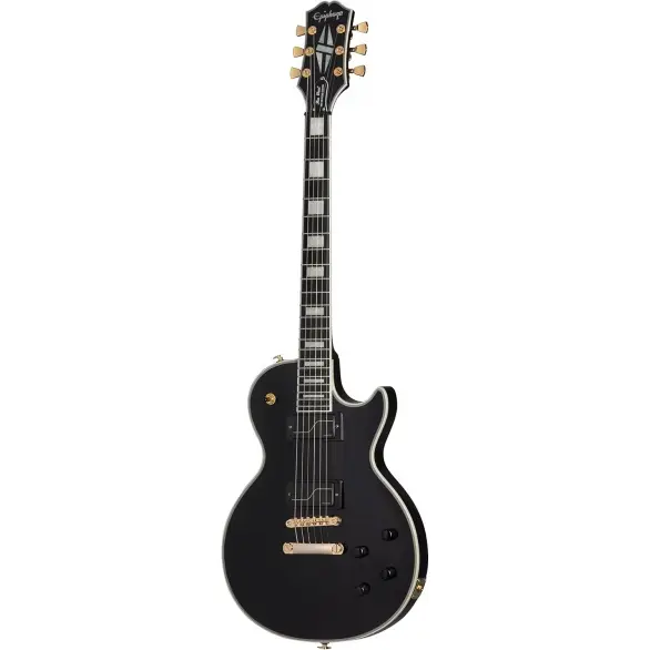 Epiphone Matt Heafy Les Paul Custom Origins Elektro Gitar (Ebony)