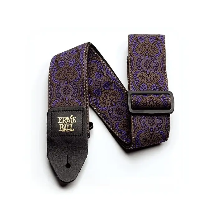 Ernie Ball P04164 Purple Paisley Jacquard Gitar Askısı