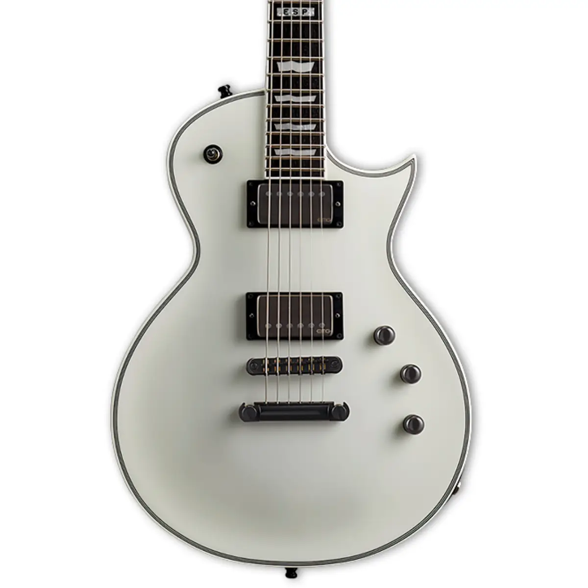 ESP E-II Eclipse Snow White Satin Elektro Gitar