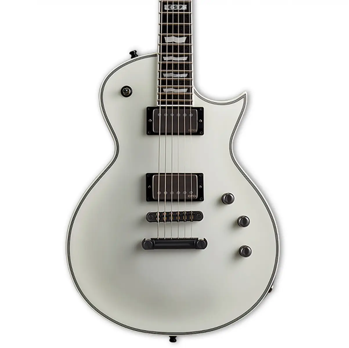 ESP E-II ECLIPSE Snow White Satin Elektro Gitar