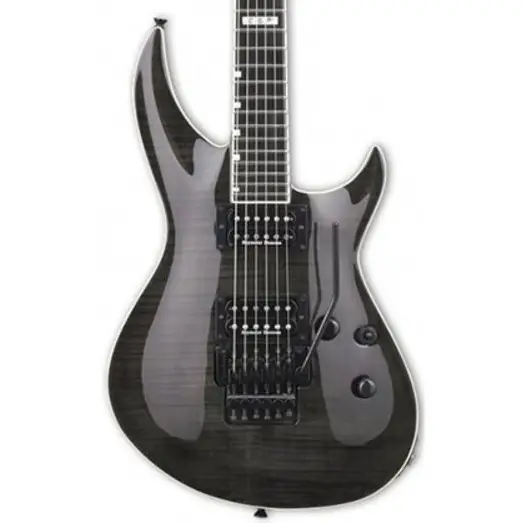 ESP E-II Horizon-III See Thru Black Elektro Gitar