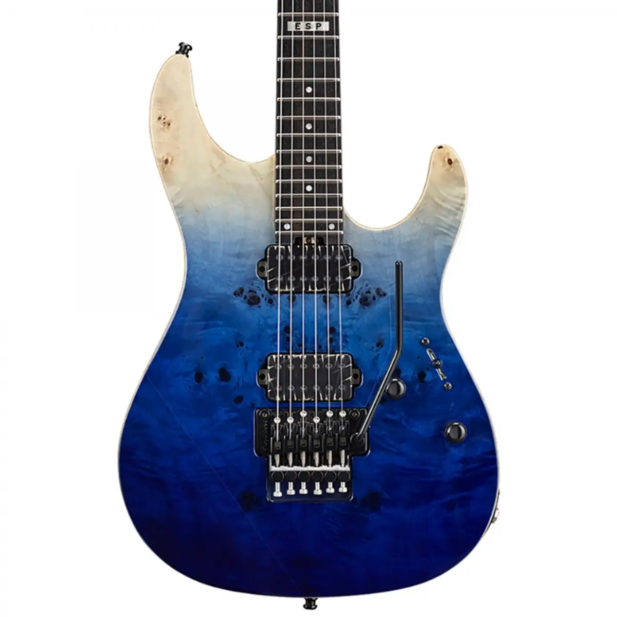 ESP E-II SN-2 Blue Natural Fade Elektro Gitar