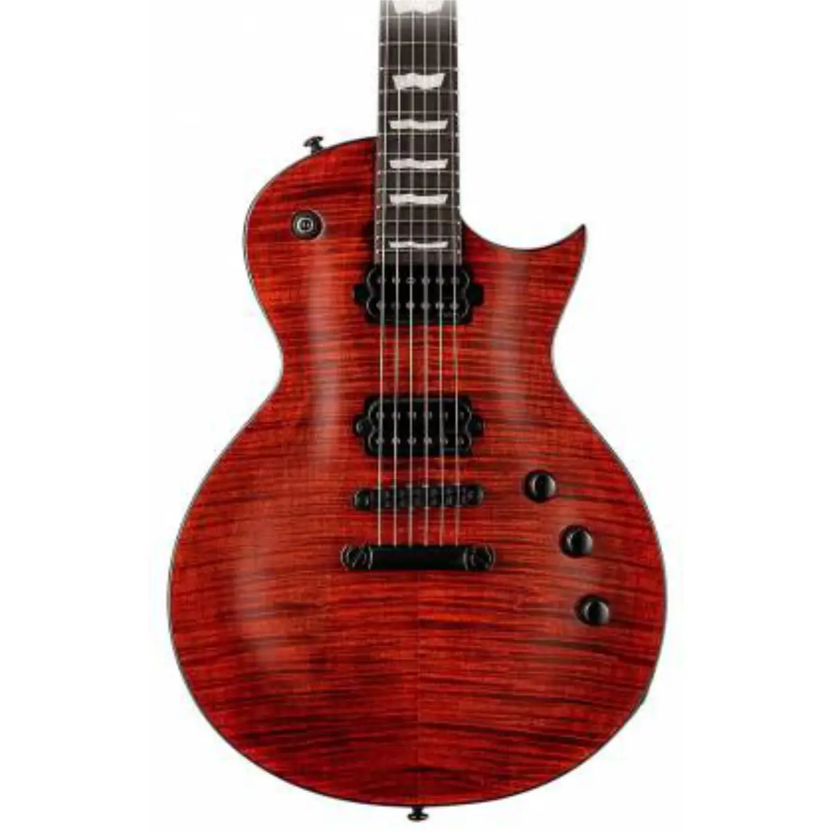 ESP LTD EC-1001 FM Fluence Tiger Eye Elektro Gitar