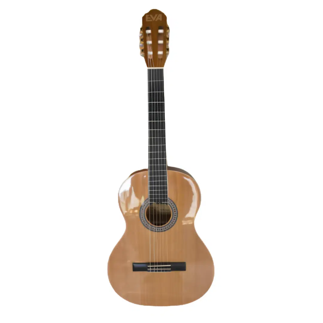 Eva AC58 Klasik Gitar (4/4 Tam Boy) | Dengeli Ses Dağılımı Rahat Sap Yapısı ve Yeni Başlayanlar İçin Ekonomik Çözüm