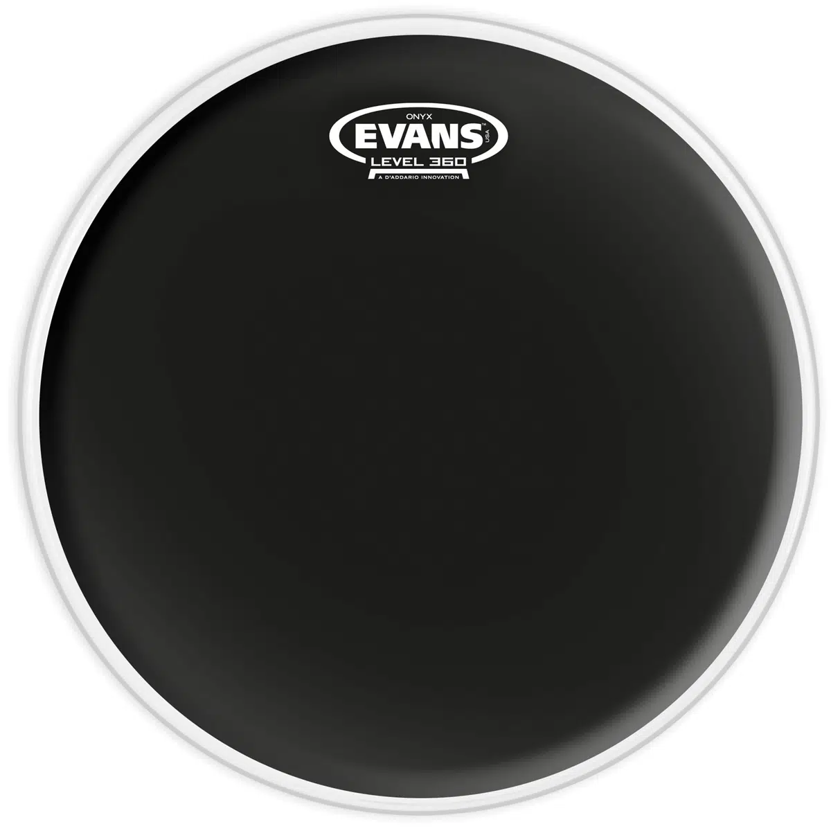 Evans B08ONX2 Onyx Coated 8 İnç Tom Derisi (Profesyonel) | Çift Katmanlı 15 Mil Yapı, Karanlık Ton Karakteri ve Yüksek Volüm Performansı