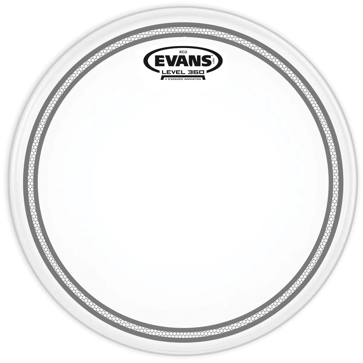 Evans B12EC2S EC2S Frosted 12 İnç Tom ve Trampet Derisi (Profesyonel) | SST Teknolojili Çift Katman, Ringli Kontrol Sistemi ve Dengeli Susturma