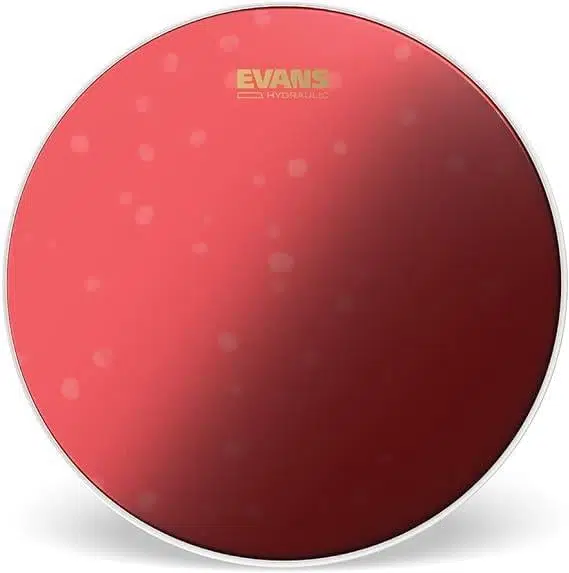 Evans B13HR Hydraulic Red 13 İnç Yağlı Trampet Derisi - Kırmızı (Profesyonel) | Şeffaf Kırmızı Görünüm, Yağlı Yapı ile Minimum Çınlama ve Kolay Akort Edilebilirlik