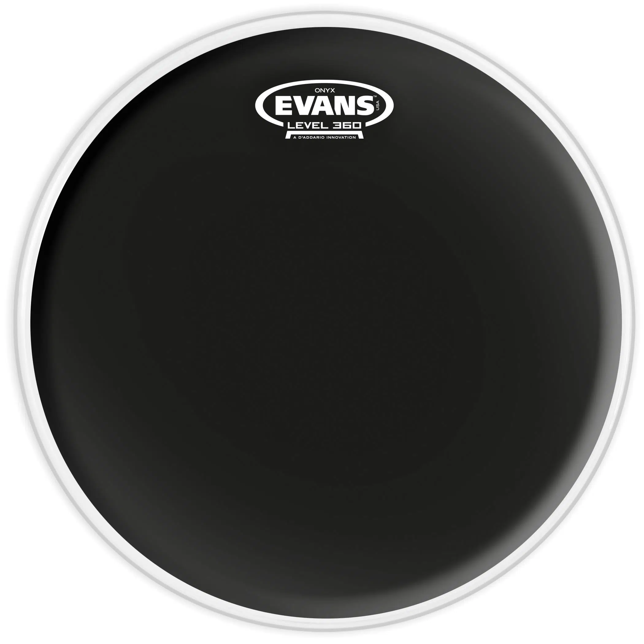 Evans B14ONX2 Onyx Coated Tom ve Trampet Derisi (14 inç - Çift Kat - Siyah)