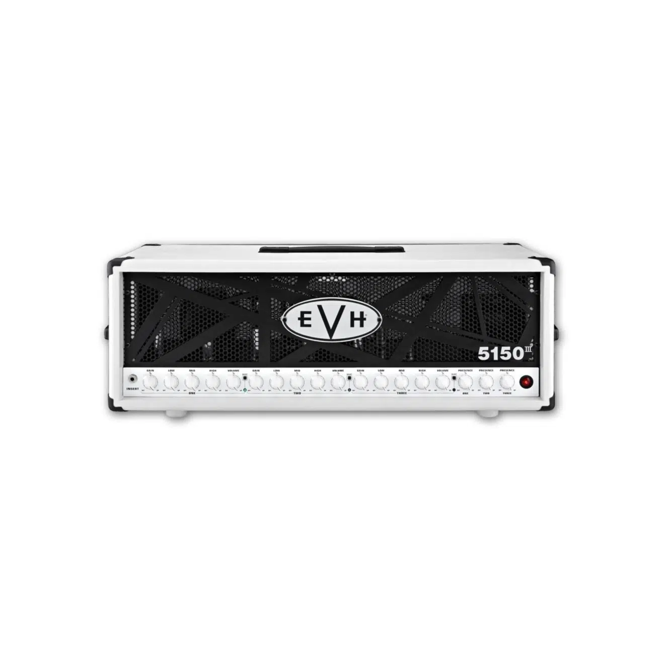 Evh 2251006400 5150ııı 100w Kafa Elektro Gitar Amfisi (beyaz - 100 Watt) | Profesyonel Seri Saf Tüplü Güç 3 Kanal İle Kristal Temizden Yüksek Gain'e Kadar Geniş Aralık