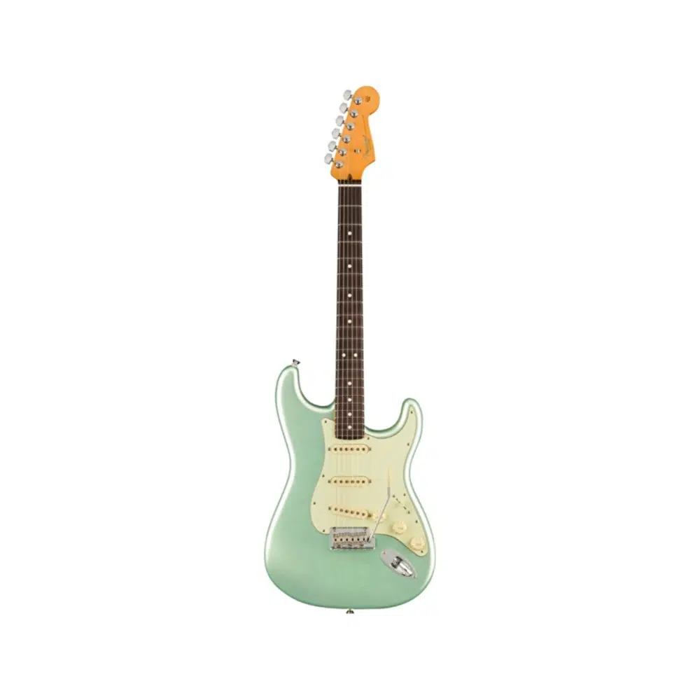 Fender 0113900718 American Professional II Stratocaster Elektro Gitar (Mystic Surf Green) | Gülağacı Klavye Mystic Surf Green ve Treble Bleed Devresi