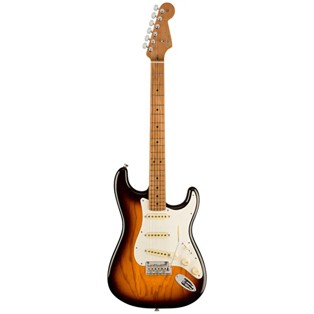 Fender 0113902703 Limited Edition American Professional II Stratocaster (2-Color Sunburst) | Roasted Akçaağaç Klavye Yıldönümü Özel Üretim ve V-Mod II Manyetikler