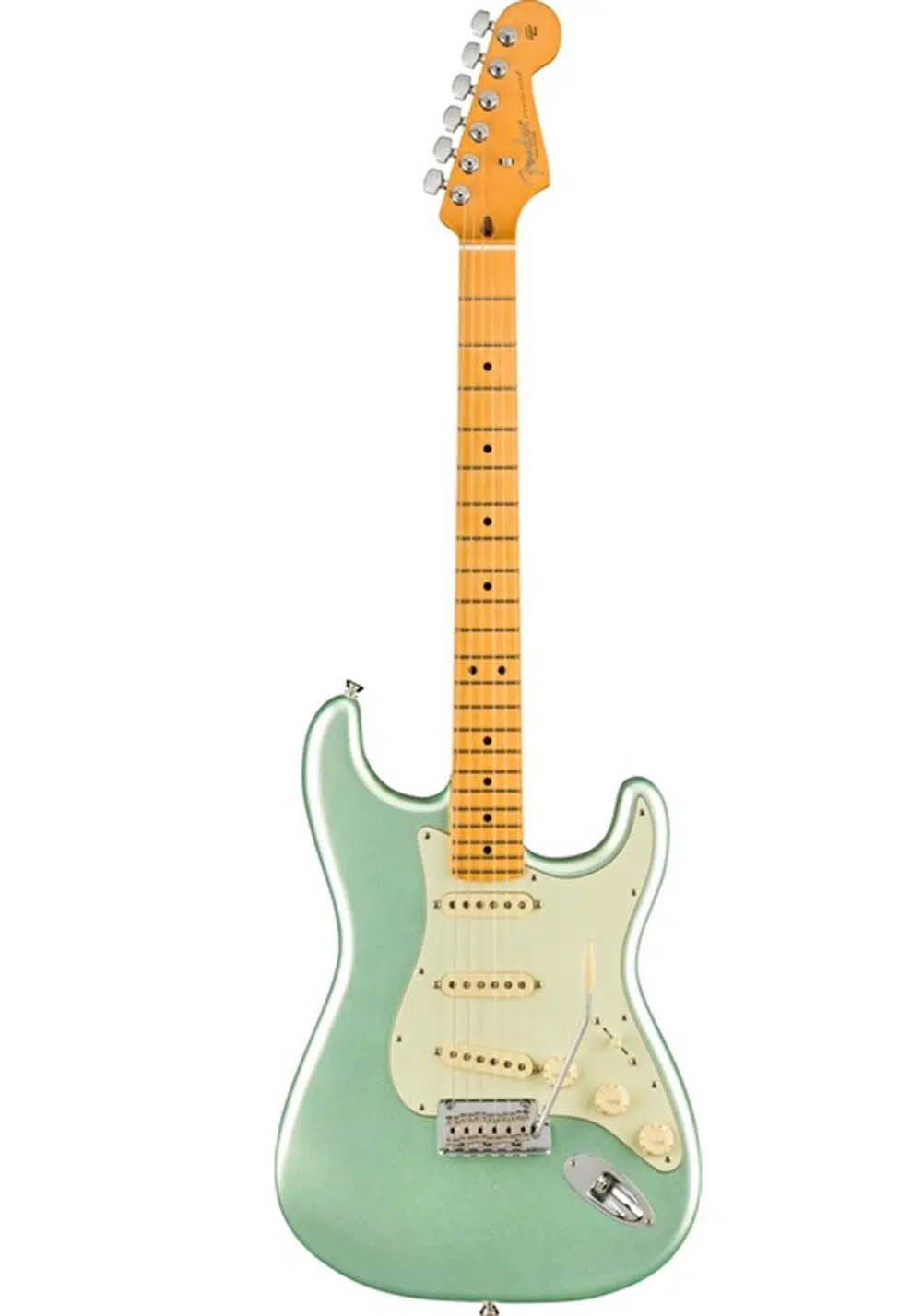 Fender 0113902718 American Professional Iı Stratocaster Elektro Gitar (mystic Surf Green) | Akçaağaç Klavye Mystic Surf Green Renk Ve Yuvarlatılmış Klavye Kenarları
