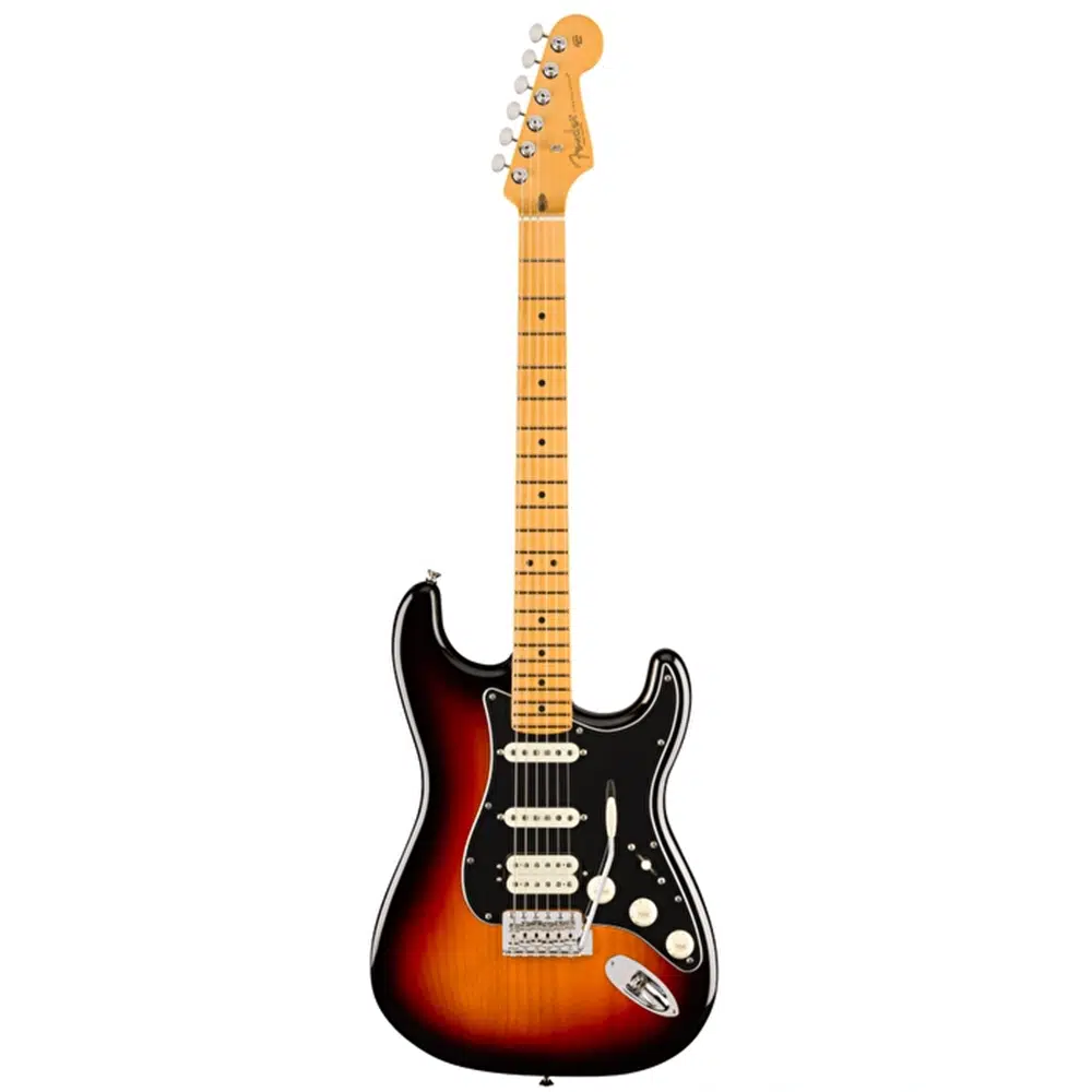 Fender 0114952300 American Professional Classic Stratocaster Hss Elektro Gitar (3-color Sunburst) | Shawbucker Köprü Manyetiği Çok Yönlü Ton Yelpazesi Ve Akçaağaç Klavye