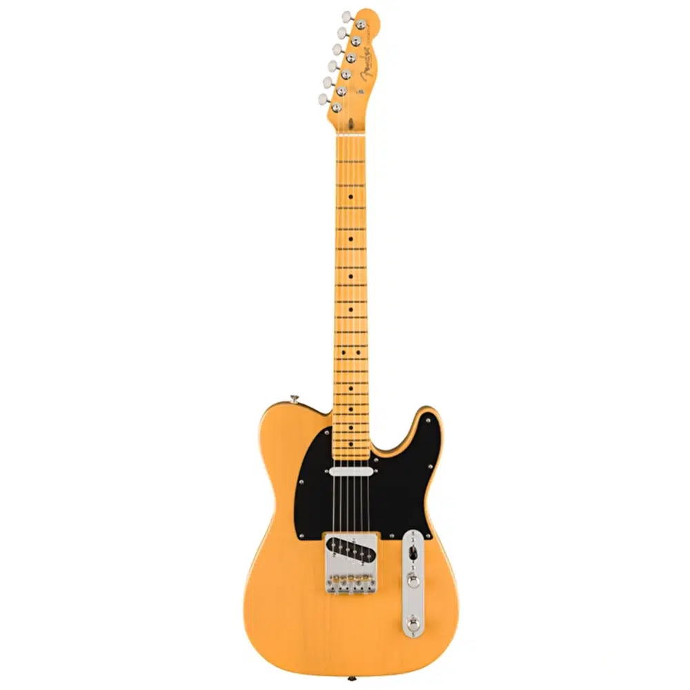 Fender 0114962350 American Professional Classic Telecaster Elektro Gitar (butterscotch Blonde) | İkonik Butterscotch Blonde Renk Akçaağaç Klavye Ve Pirinç Eşikler
