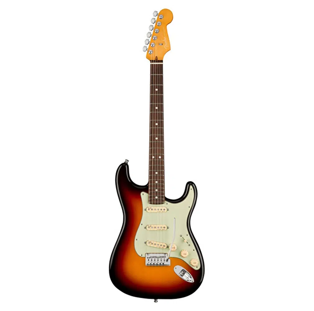 Fender 0118010712 American Ultra Stratocaster Elektro Gitar (Ultraburst) | Gülağacı Klavye Ultraburst Renk ve Konforlu Gövde Konturları