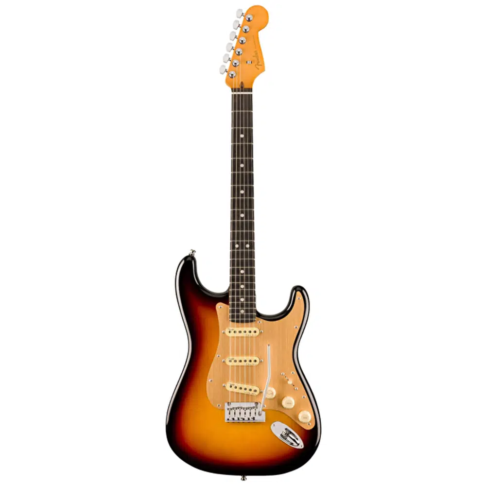 Fender 0119141712 American Ultra II Stratocaster Elektro Gitar (Ultraburst) | Abanoz Klavye Ultra Noiseless Manyetikler ve S-1 Switch ile Maksimum Ton Seçeneği