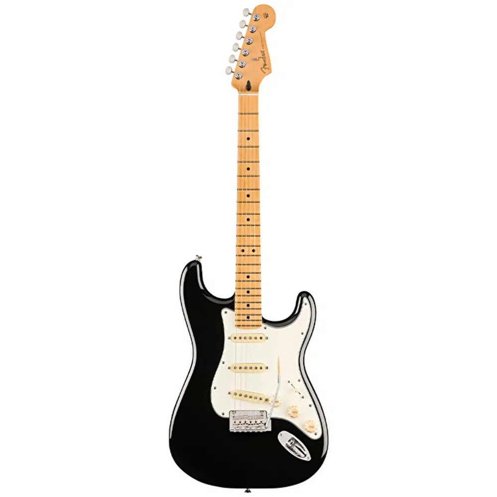 Fender 0140512506 Player II Stratocaster Elektro Gitar (Siyah) | Akçaağaç Klavye Siyah Gövde ve Beyaz Pickguard Klasik Kombinasyon