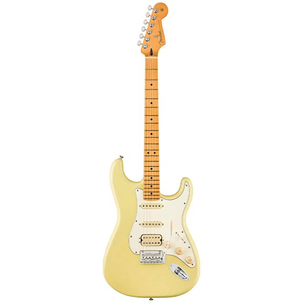 Fender 0140542561 Player Iı Stratocaster Hss Elektro Gitar (hialeah Yellow) | Akçaağaç Klavye Köprüde Humbucker Gücü Ve Çok Yönlü Ton Yelpazesi