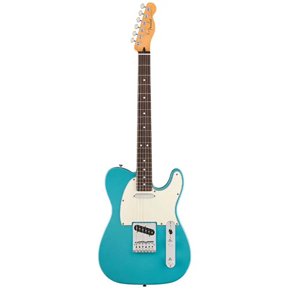 Fender 0140550518 Player II Telecaster Elektro Gitar (Aquatone Blue) | Gülağacı Klavye Mavi Pastel Renk ve 6-Saddle Köprü