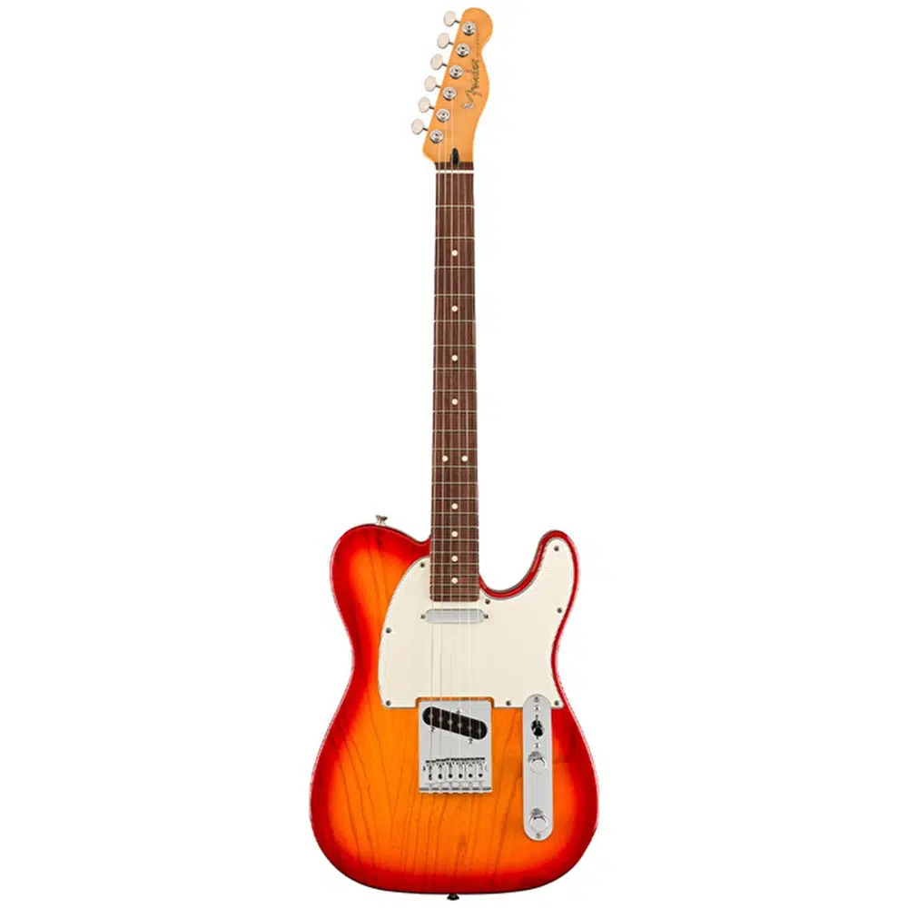 Fender 0140550531 Player Iı Telecaster Chambered Ash Elektro Gitar (aged Cherry Burst - Gülağacı Klavye) | Modern Profesyonel Seri Şık Burst Cila Ve Zengin Telecaster Tınısı