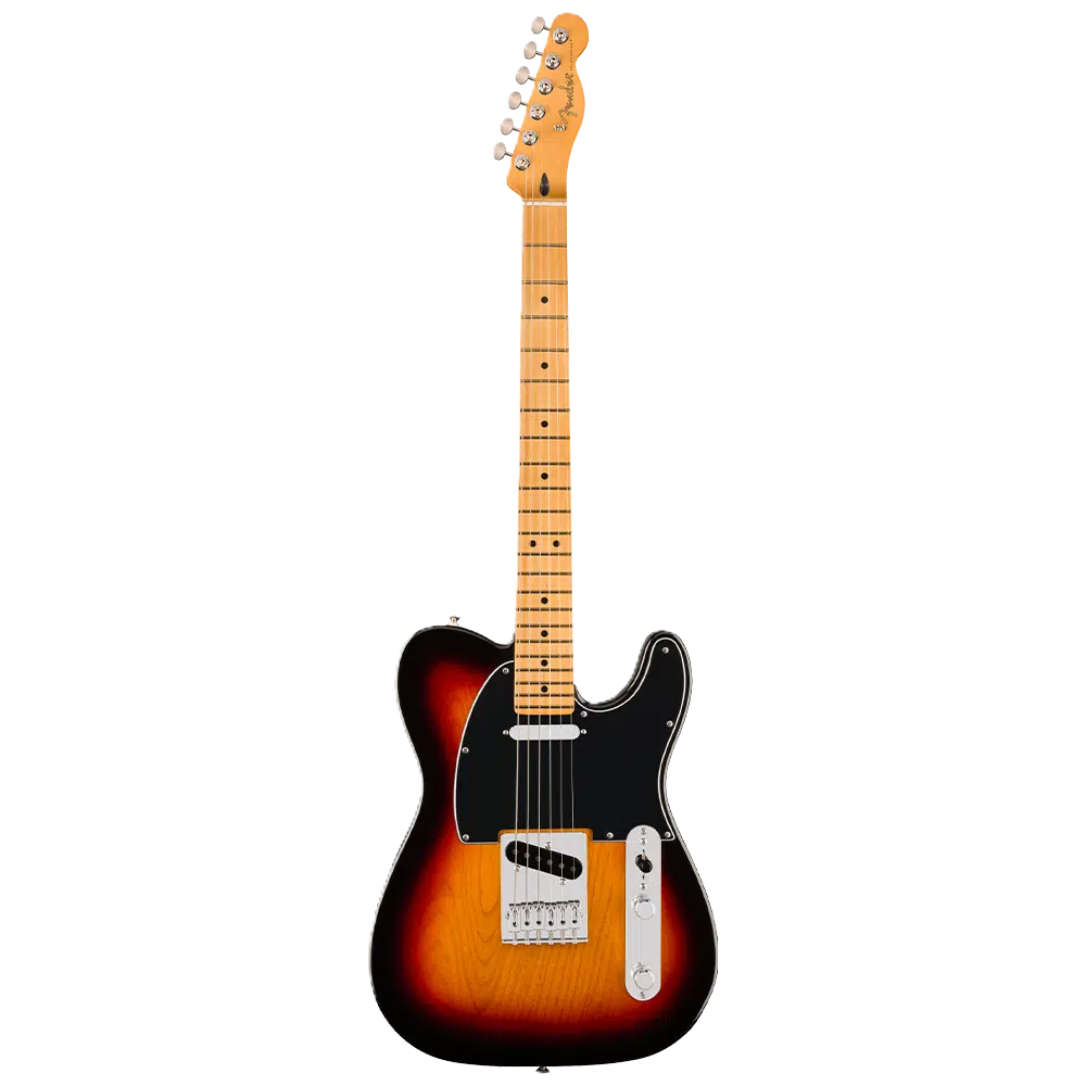FENDER 0140572500 Player II Telecaster HH Elektro Gitar | Akçaağaç Klavye, 3-Ton Sunburst, Çift Humbucker Manyetik, Güçlü Rock Tonları