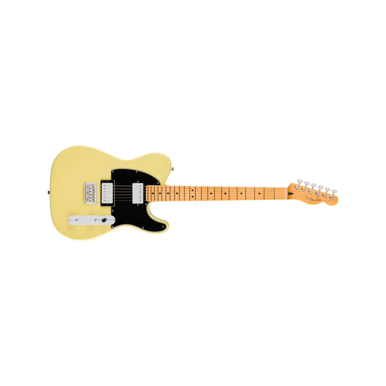 Fender 0140572561 Player Iı Telecaster Hh Elektro Gitar (hialeah Yellow) | Akçaağaç Klavye, Çift Humbucker Manyetik Ve Modern 9.5 İnç Radius