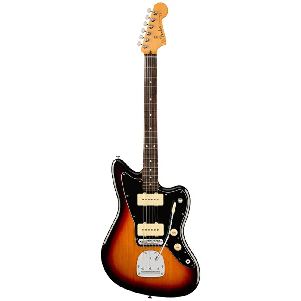 Fender 0140590500 Player Iı Jazzmaster Elektro Gitar (3-color Sunburst - Gülağacı Klavye) | Modern Profesyonel Seri Ofset Gövde Ve Alnico V Jazzmaster Manyetikleri