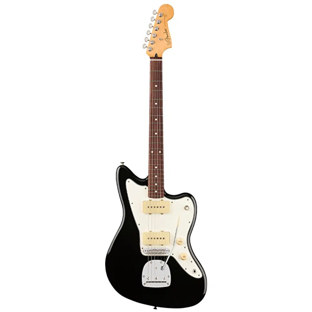 Fender 0140590506 Player Iı Jazzmaster Elektro Gitar (siyah - Gülağacı Klavye) | Modern Profesyonel Seri Siyah Şık Tasarım Ve Alternatif Rock Tonları