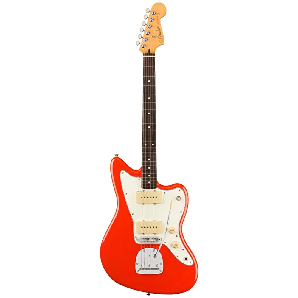 Fender 0140590558 Player Iı Jazzmaster Elektro Gitar (coral Red - Gülağacı Klavye) | Modern Profesyonel Seri Mercan Kırmızısı Ve Klasik Jazzmaster Devresi