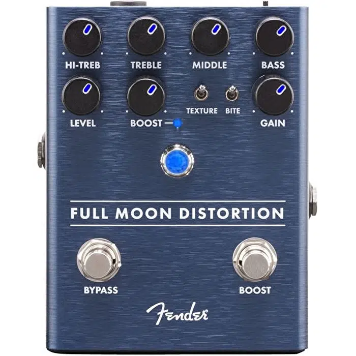 Fender 0234537000 Full Moon Distortion Pedalı | Yüksek Kazançlı (High-Gain) Distortion EQ Ayarları ve Boost Özelliği