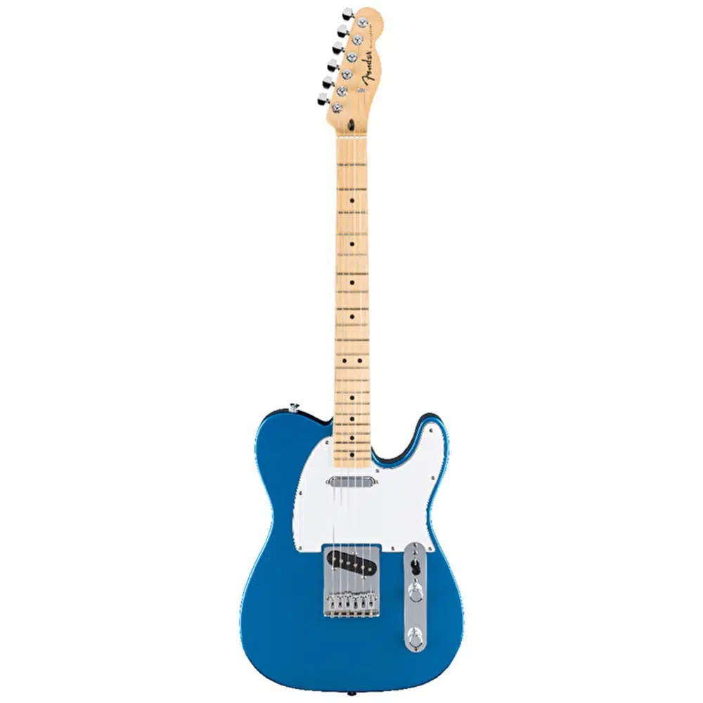 Fender 0266020560 Standard Telecaster Elektro Gitar (Aqua Marine Metallic) | Akçaağaç Klavye Metalik Mavi ve Telecaster'ın Keskin Karakteri