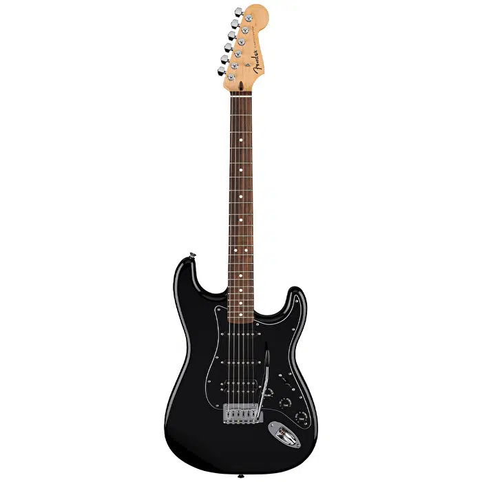 Fender 0266441506 Standard Stratocaster HSS Elektro Gitar (Siyah) | Laurel Klavye Siyah Gövde ve Çok Yönlü HSS Manyetik Dizilimi