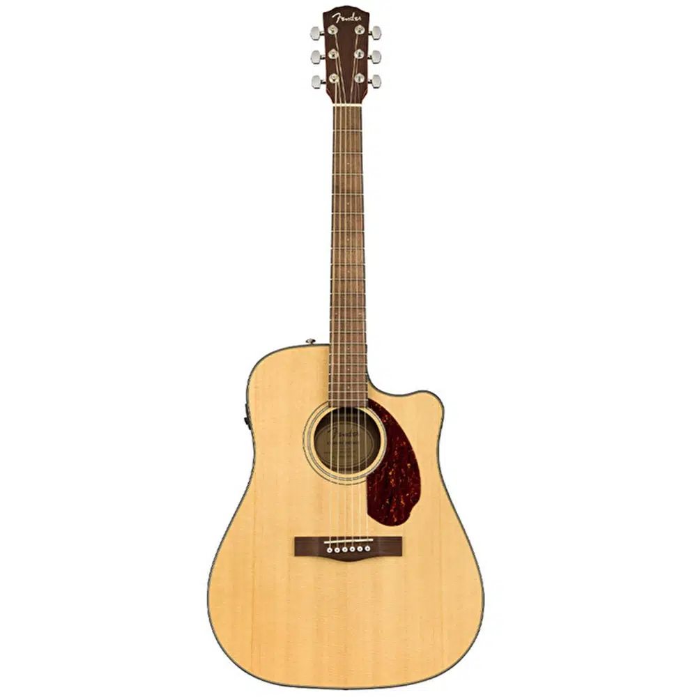 Fender 0970213321 Cd-140sce Dreadnought Elektro Akustik Gitar (naturel - Ceviz Klavye) | Classic Design Serisi Masif Ladin Kapak Fishman Preamp Ve Hard Case Dahil
