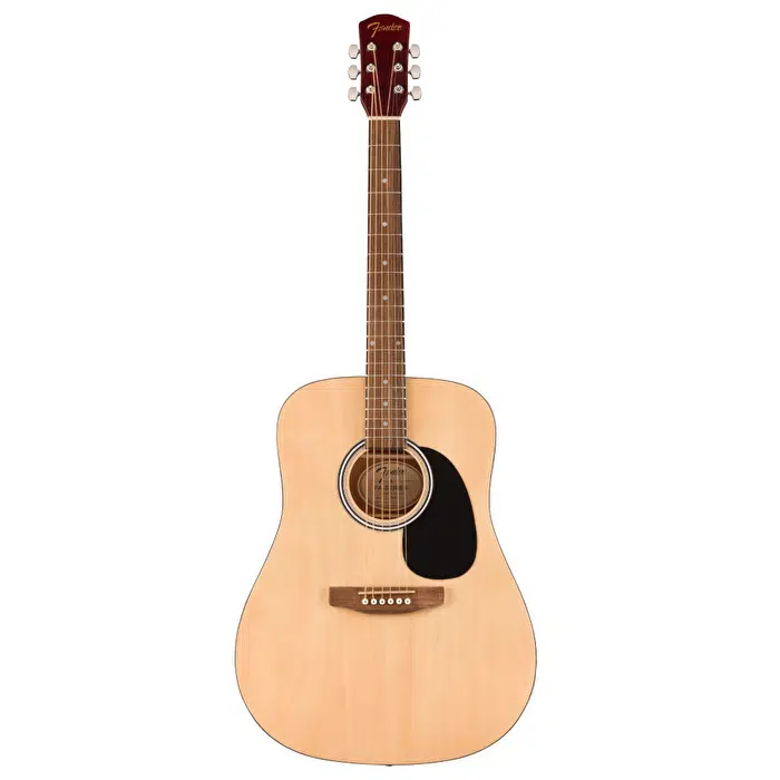 Fender 0971910021 FA-25 Dreadnought Akustik Gitar (Naturel) | Tam Boy Dreadnought Gövde Doğal Ahşap Görünüm ve Güçlü Ses