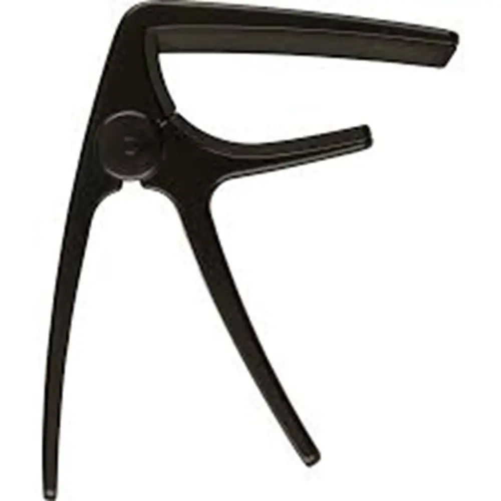 Fender 0990413002 Laurel Akustik Gitar Kaposu | Siyah Renk, Yaylı Mekanizma, Tek El ile Kolay Kullanım, Hassas Baskı
