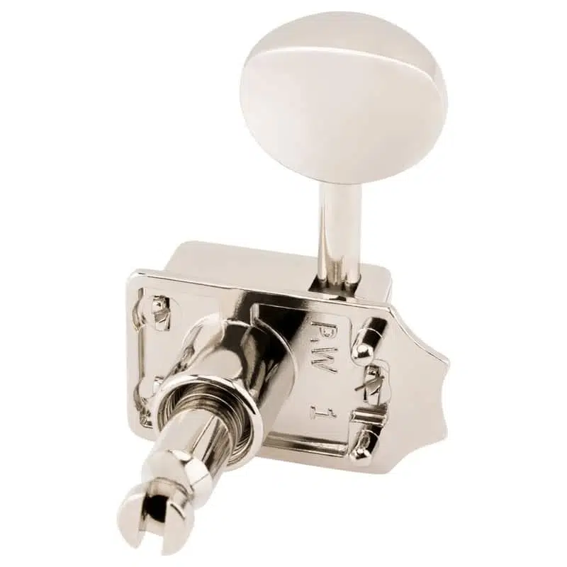 FENDER 0990802105 ClassicGear Staggered Akort Burgu Seti (Krom) | Vintage Görünüm, Modern Hassasiyet, Strat ve Tele Uyumlu