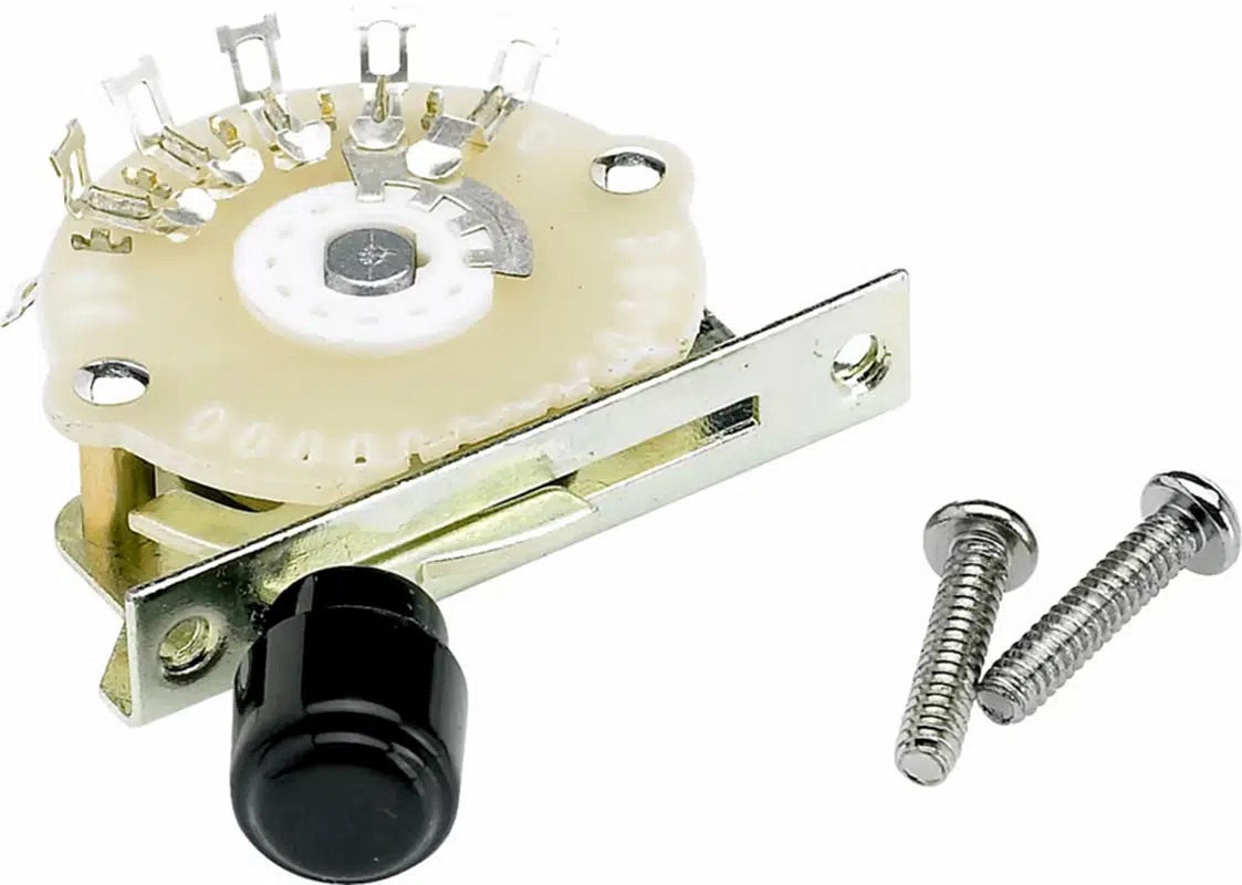 Fender 0992250000 Manyetik Seçici Switch | Telecaster, 4 Pozisyon, Custom Shop Tip